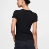 T-shirt à côtes moderne