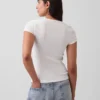 T-shirt à côtes moderne