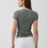 T-shirt à côtes moderne