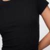 T-shirt à côtes moderne