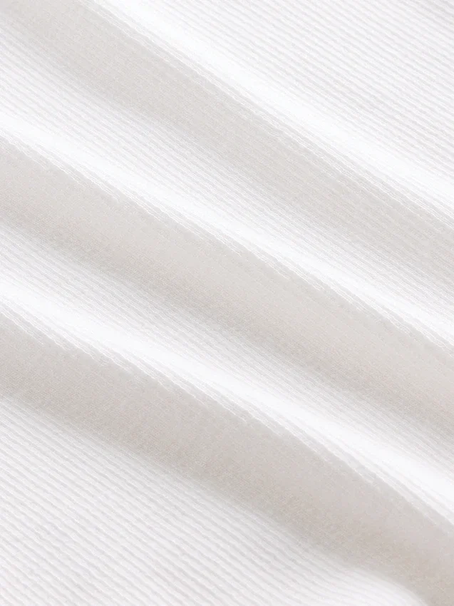 T-shirt à côtes moderne