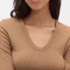 T-shirt à côtes moderne