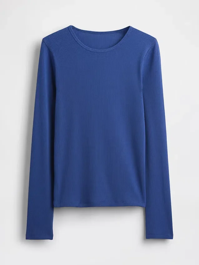 T-shirt à côtes moderne