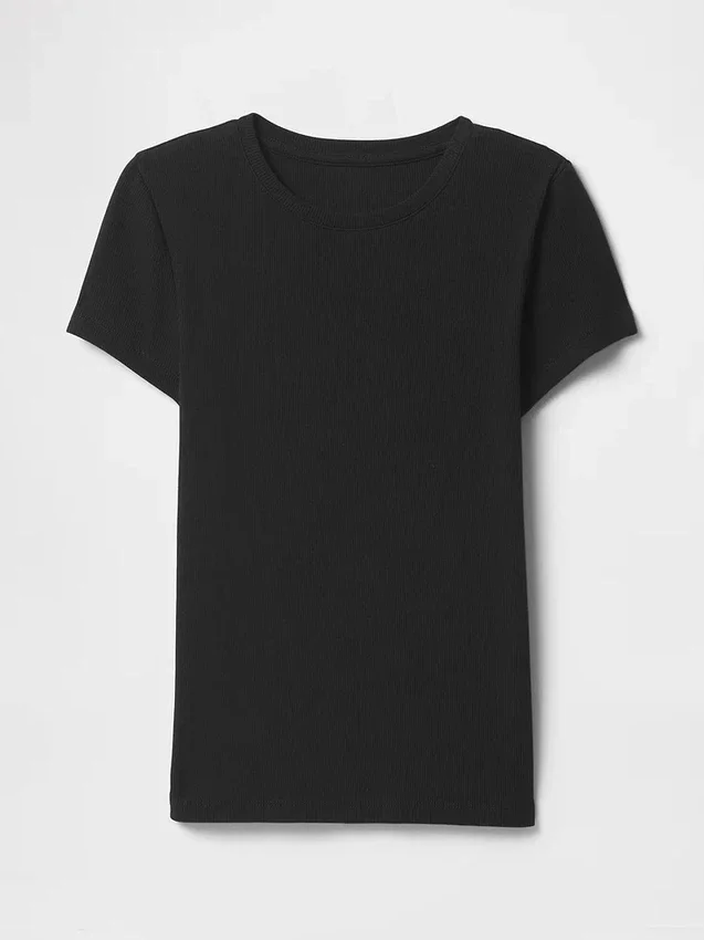 T-shirt à côtes moderne