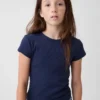 T-shirt à côtes pour enfants