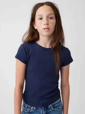 T-shirt à côtes pour enfants