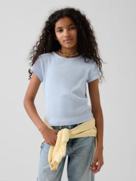 T-shirt à côtes pour enfants