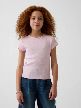 T-shirt à côtes pour enfants