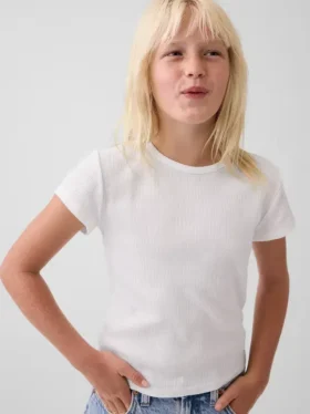 T-shirt à côtes pour enfants