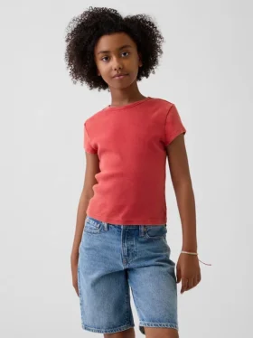 T-shirt à côtes pour enfants