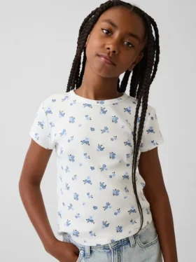 T-shirt à côtes pour enfants