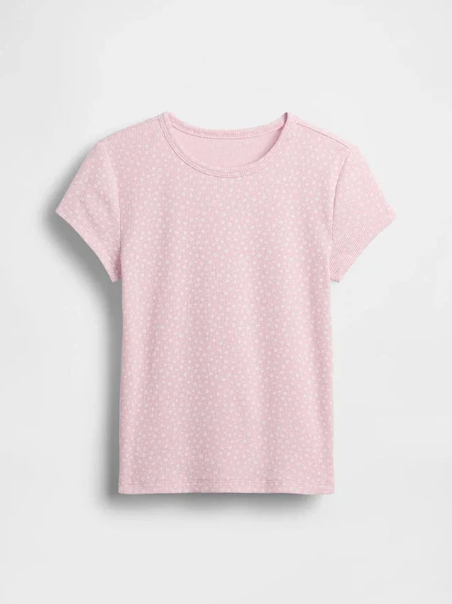 T-shirt à côtes pour enfants