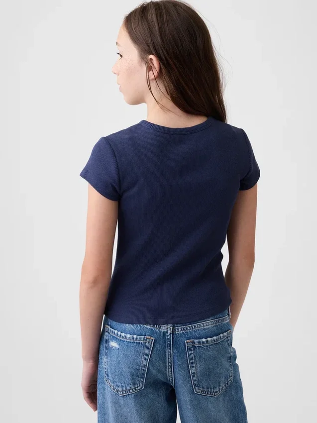 T-shirt à côtes pour enfants