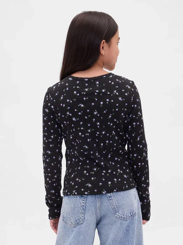 T-shirt à côtes pour enfants