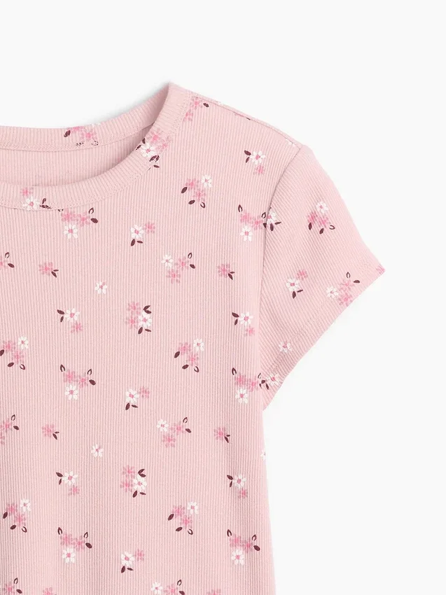 T-shirt à côtes pour enfants