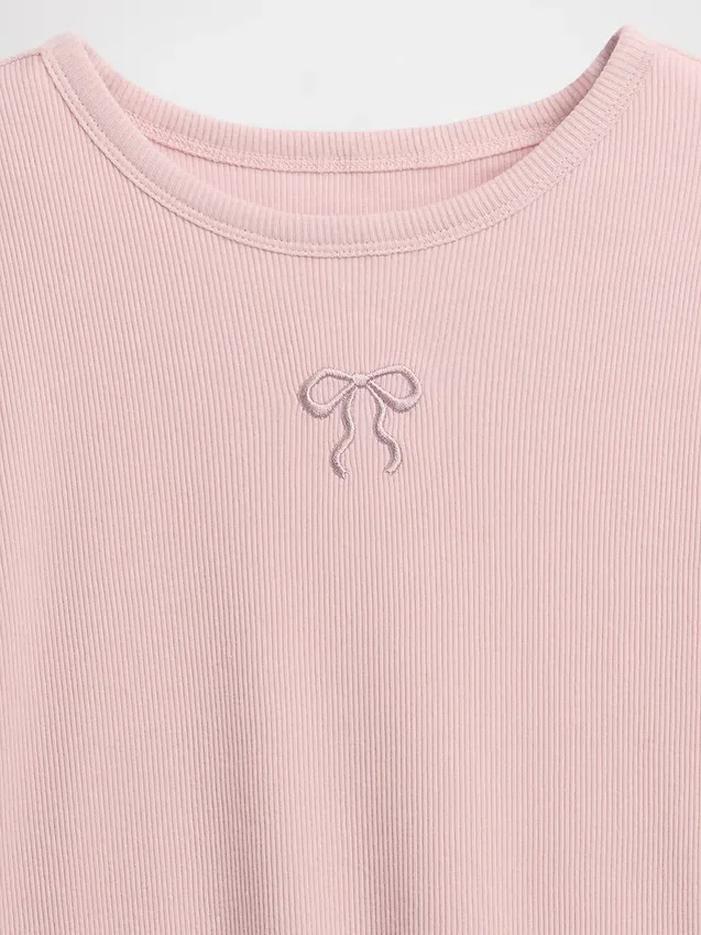 T-shirt à côtes pour enfants