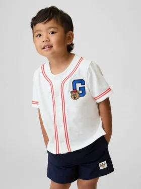 T-shirt de baseball pour Bébé & Enfant avec logo Brannan Bear
