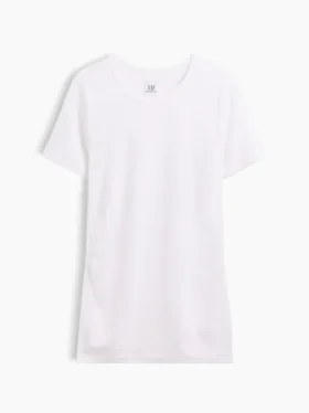 T-shirt de maternité moderne à col rond