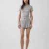Shorts de pyjama en modal côtelé ultra-doux