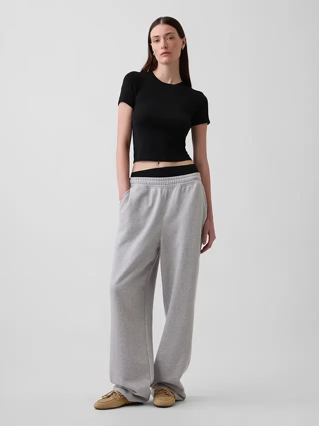 T-shirt de pyjama en modal côtelé ultra-doux