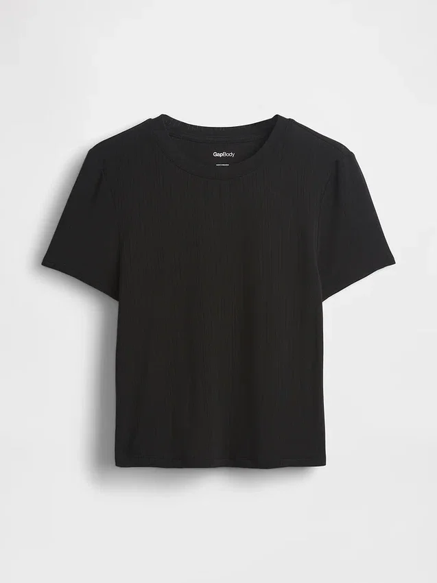 T-shirt de pyjama en modal côtelé ultra-doux