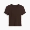 T-shirt de pyjama en modal côtelé ultra-doux