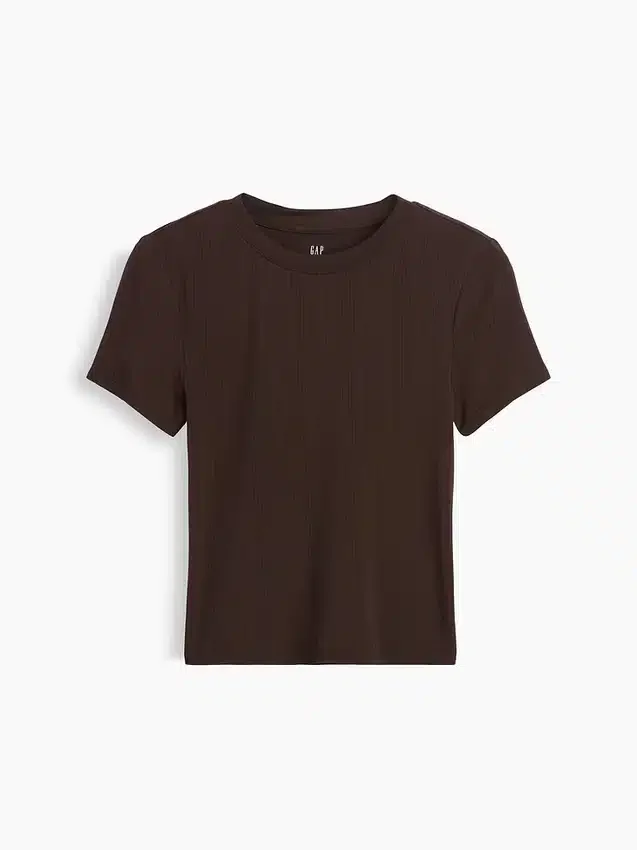 T-shirt de pyjama en modal côtelé ultra-doux