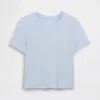 T-shirt de pyjama en modal côtelé ultra-doux