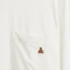 T-shirt de pyjama en modal ultra-doux avec poche