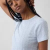 T-shirt de pyjama en pointelle