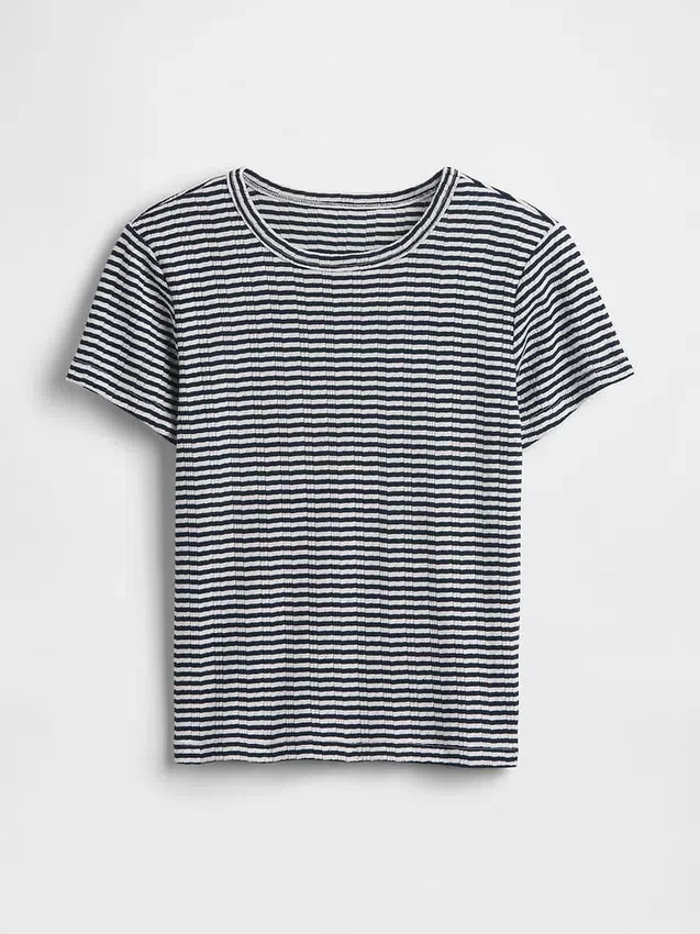 T-shirt de pyjama en pointelle
