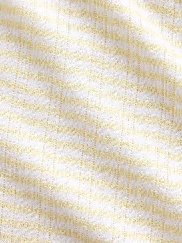 T-shirt de pyjama en pointelle