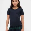 T-shirt de pyjama en pointelle recyclée pour enfants