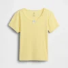 T-shirt de pyjama en pointelle recyclée pour enfants