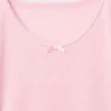 T-shirt de pyjama en pointelle recyclée pour enfants