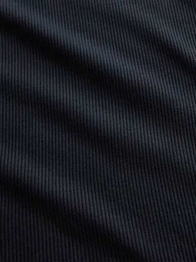 T-shirt de pyjama à fines côtes