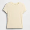 T-shirt de pyjama à fines côtes
