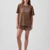 T-shirt de pyjama oversize avec logo Nap