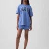 T-shirt de pyjama oversize avec logo Nap