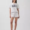 T-shirt de pyjama oversize avec logo Nap