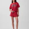 T-shirt de pyjama oversize avec logo Nap
