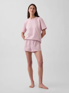 T-shirt de pyjama oversize avec logo Nap