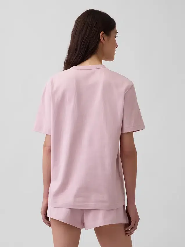 T-shirt de pyjama oversize avec logo Nap