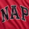 T-shirt de pyjama oversize avec logo Nap