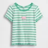 T-shirt en coton côtelé brodé pour Bébé & Enfant
