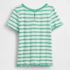 T-shirt en coton côtelé brodé pour Bébé & Enfant