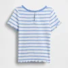 T-shirt en coton côtelé brodé pour Bébé & Enfant