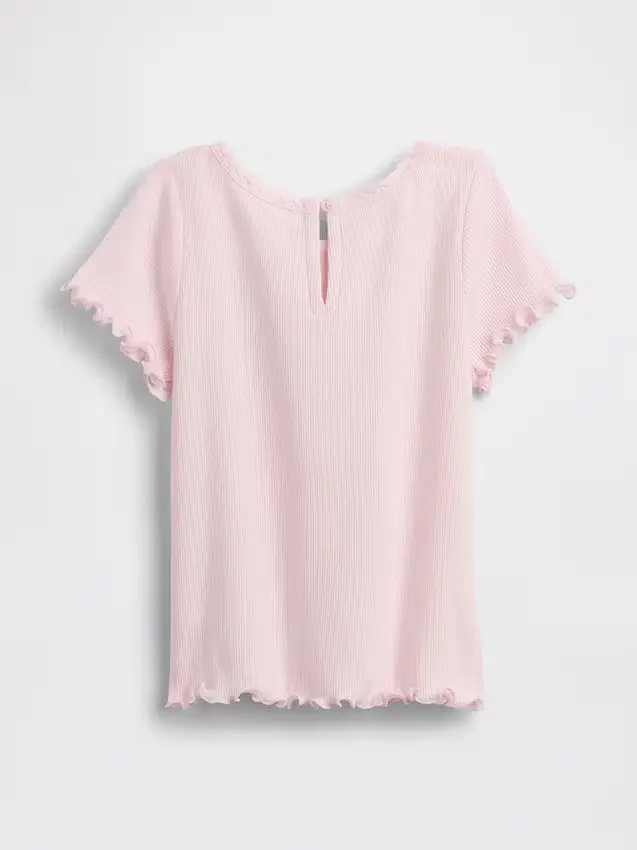 T-shirt en coton côtelé brodé pour Bébé & Enfant