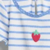 T-shirt en coton côtelé brodé pour Bébé & Enfant