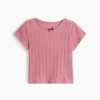 T-shirt en coton pointelle à côtes pour Bébé & Enfant